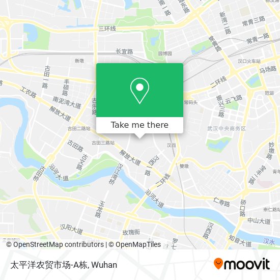 太平洋农贸市场-A栋 map