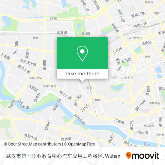 武汉市第一职业教育中心汽车应用工程校区 map