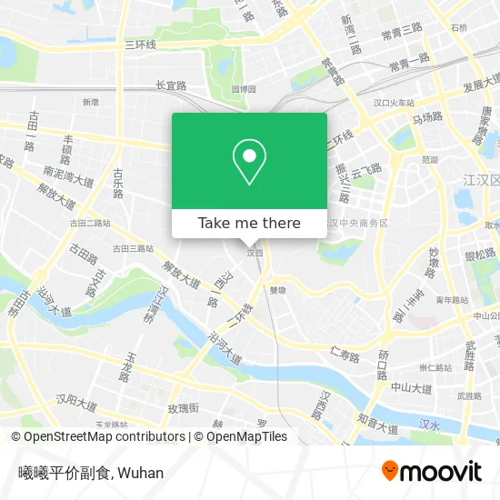 曦曦平价副食 map
