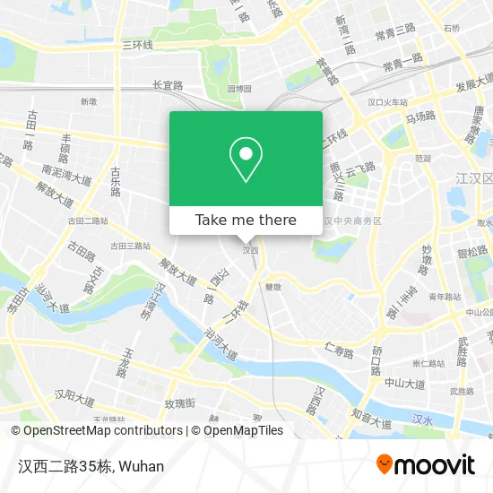 汉西二路35栋 map