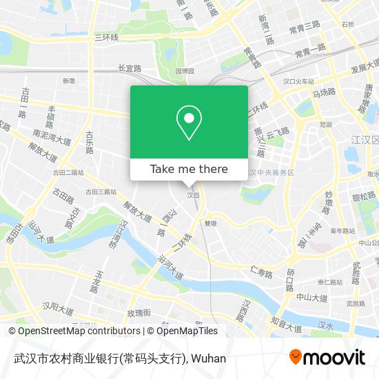 武汉市农村商业银行(常码头支行) map
