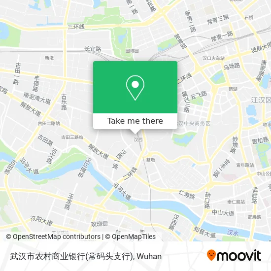 武汉市农村商业银行(常码头支行) map