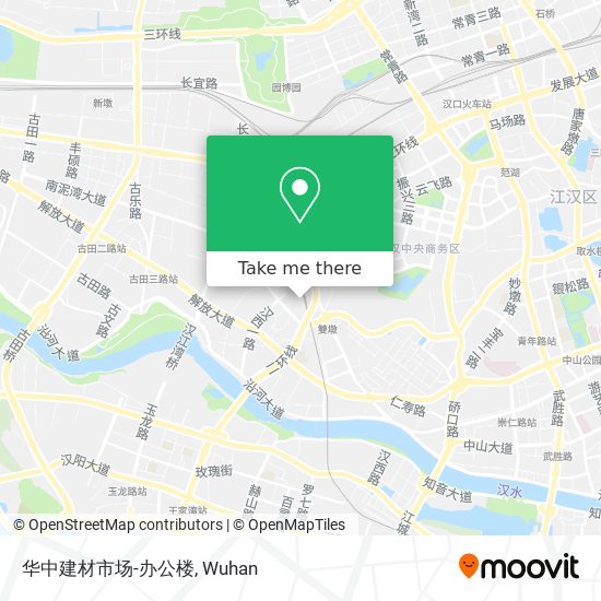 华中建材市场-办公楼 map