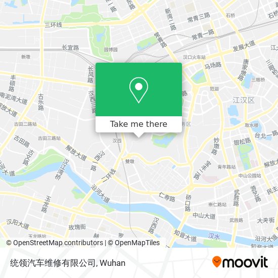 统领汽车维修有限公司 map