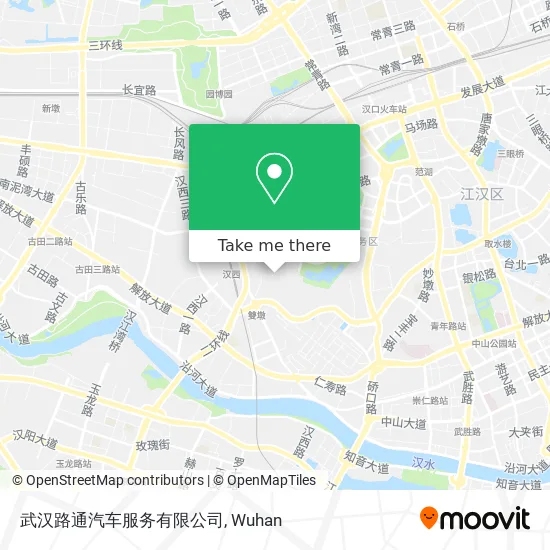 武汉路通汽车服务有限公司 map