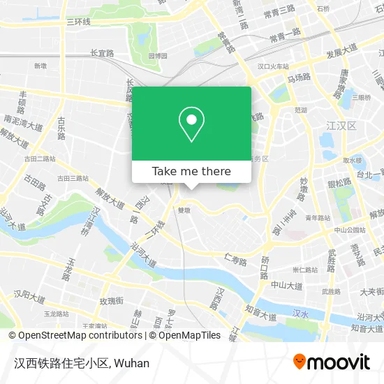 汉西铁路住宅小区 map