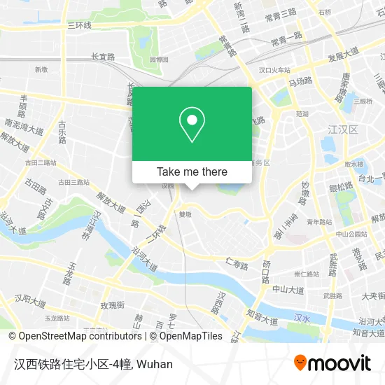 汉西铁路住宅小区-4幢 map