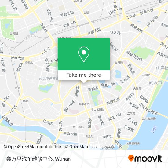 鑫万里汽车维修中心 map