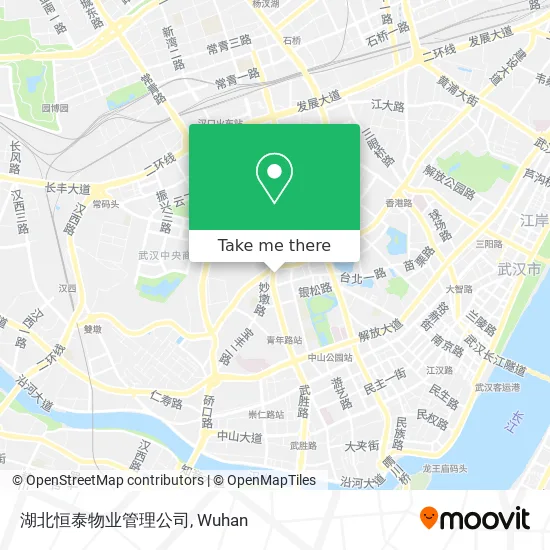 湖北恒泰物业管理公司 map