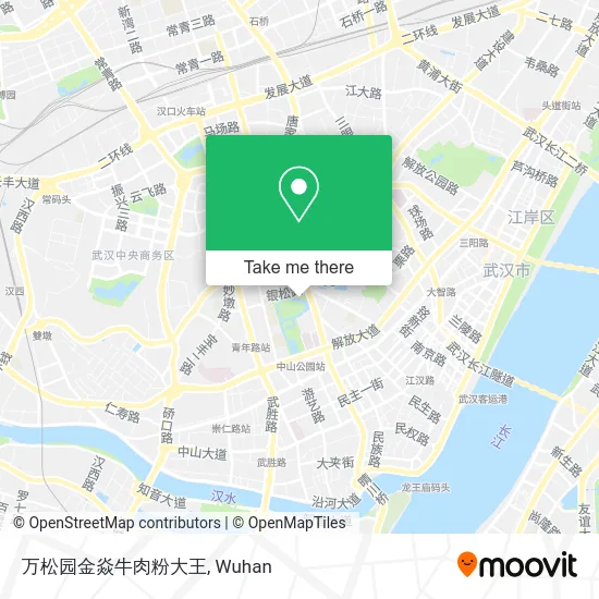 万松园金焱牛肉粉大王 map