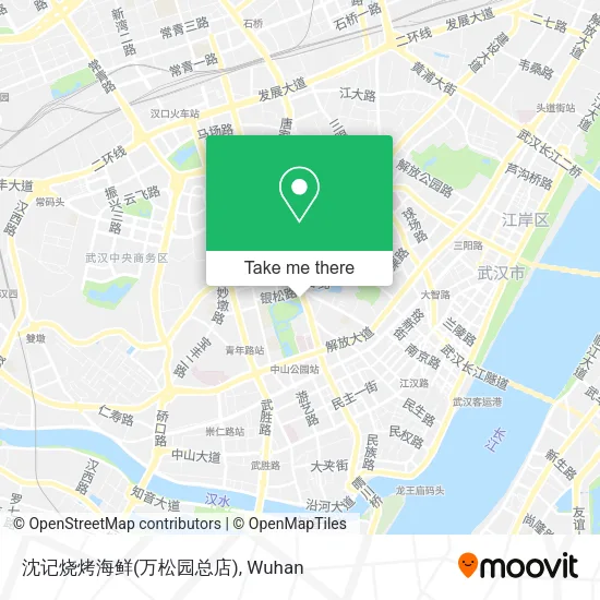 沈记烧烤海鲜(万松园总店) map