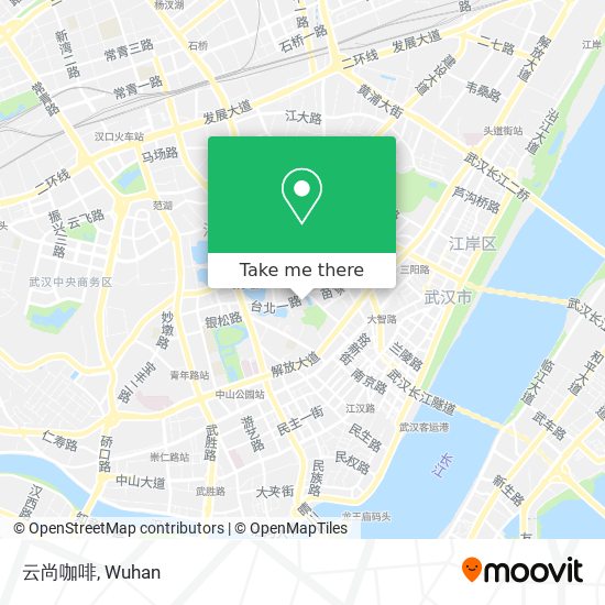 云尚咖啡 map