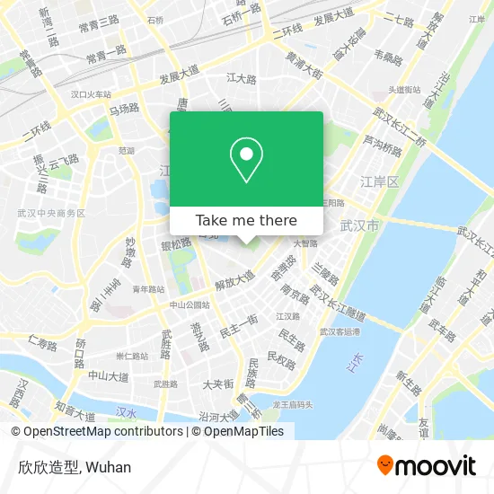 欣欣造型 map