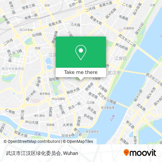 武汉市江汉区绿化委员会 map