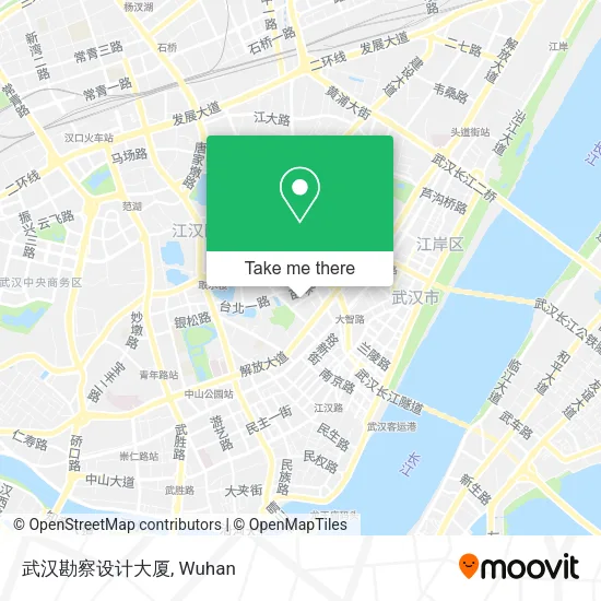 武汉勘察设计大厦 map