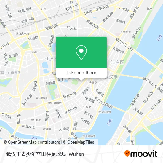 武汉市青少年宫田径足球场 map