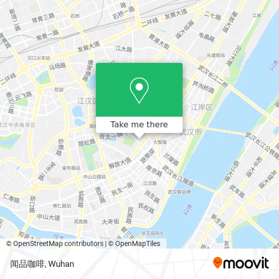 闻品咖啡 map