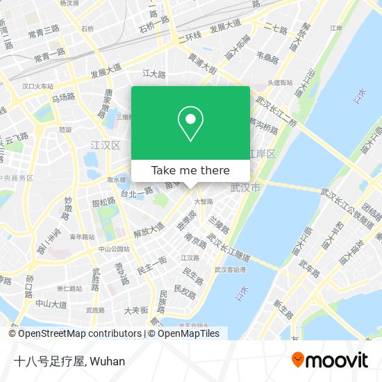 十八号足疗屋 map