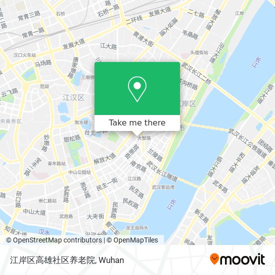 江岸区高雄社区养老院 map