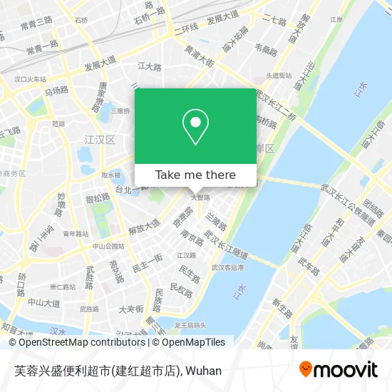 芙蓉兴盛便利超市(建红超市店) map