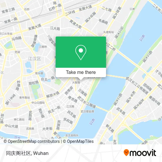 同庆阁社区 map