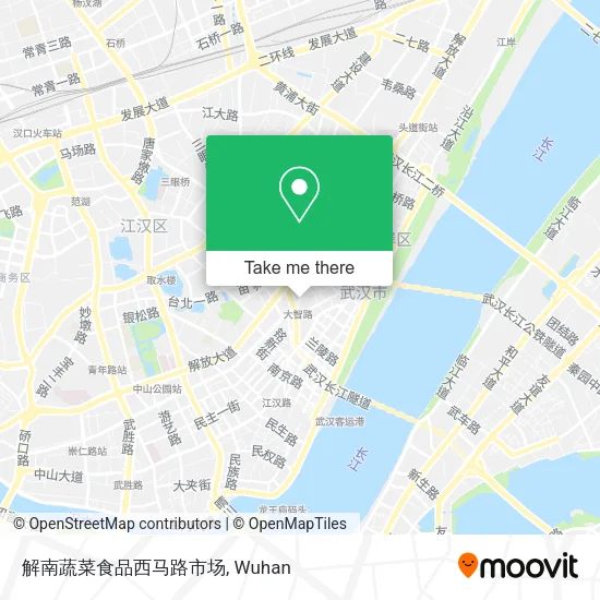 解南蔬菜食品西马路市场 map
