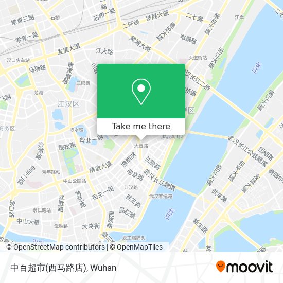 中百超市(西马路店) map
