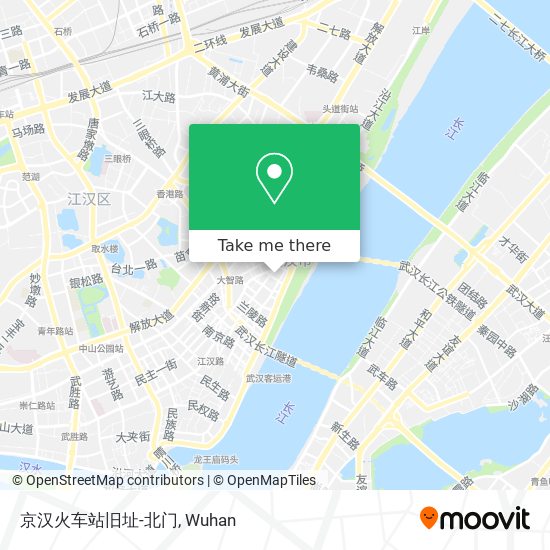 京汉火车站旧址-北门 map