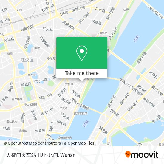 大智门火车站旧址-北门 map