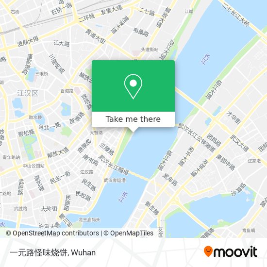 一元路怪味烧饼 map