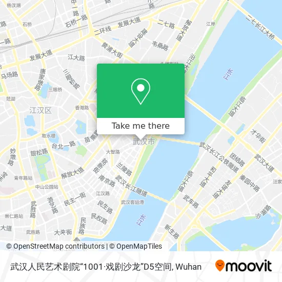 武汉人民艺术剧院“1001·戏剧沙龙”D5空间 map