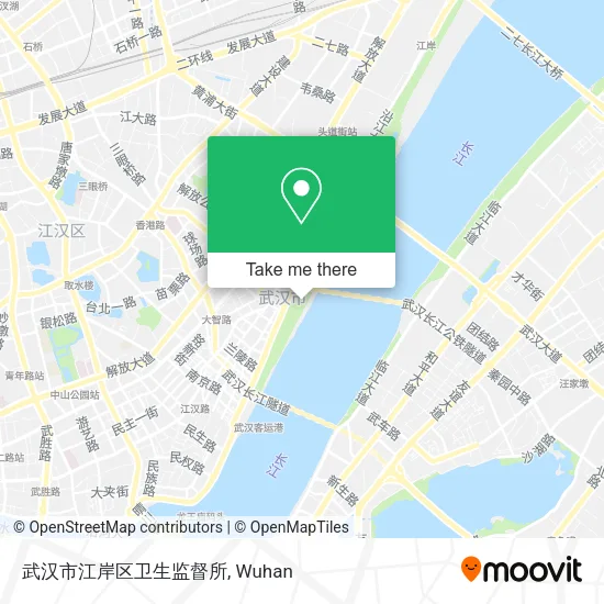 武汉市江岸区卫生监督所 map