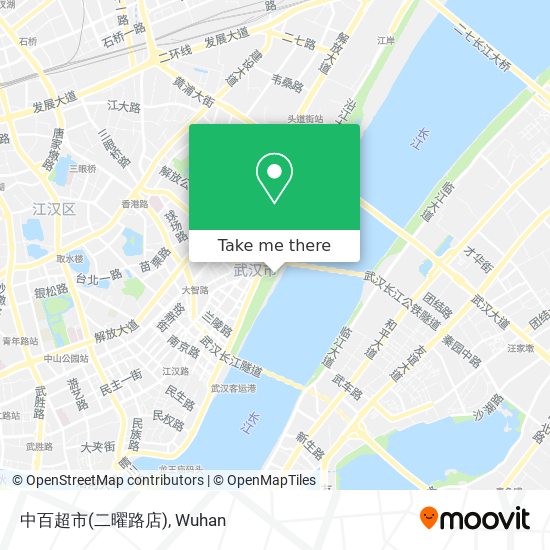 中百超市(二曜路店) map