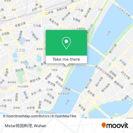 Mstar韩国料理 map
