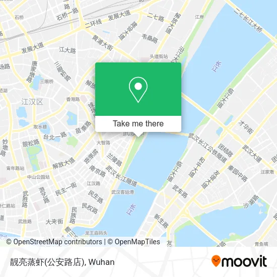靓亮蒸虾(公安路店) map