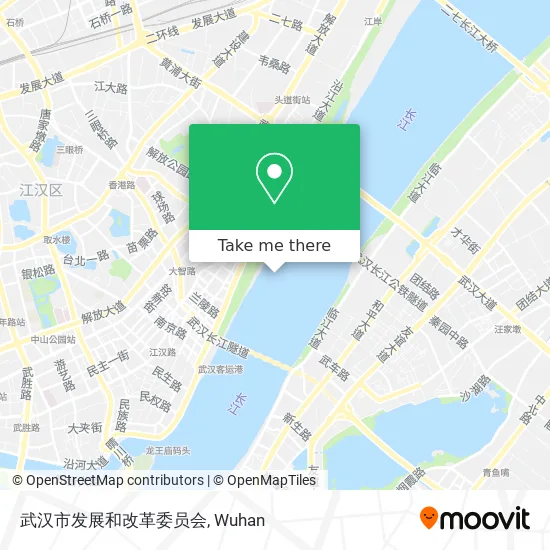 武汉市发展和改革委员会 map
