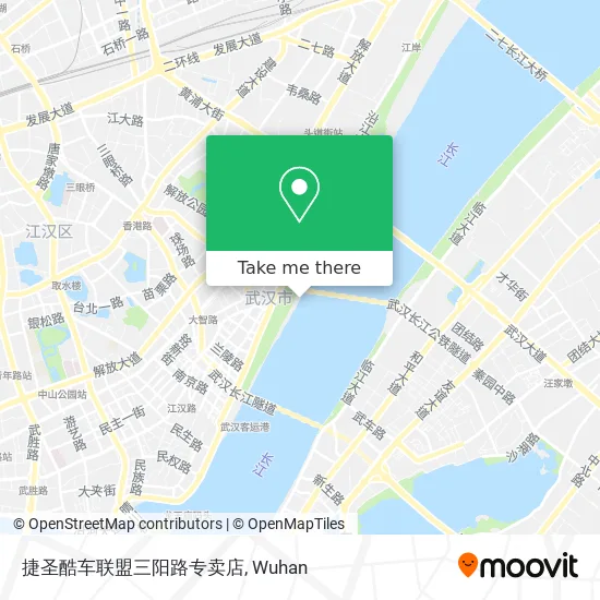 捷圣酷车联盟三阳路专卖店 map