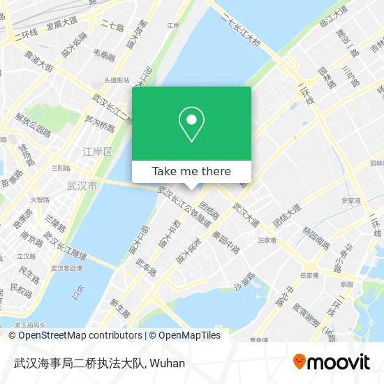 武汉海事局二桥执法大队 map