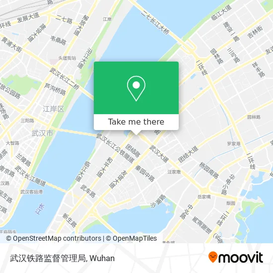 武汉铁路监督管理局 map
