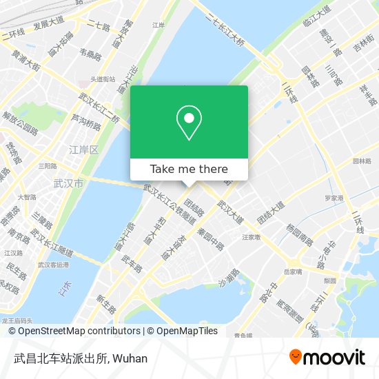武昌北车站派出所 map
