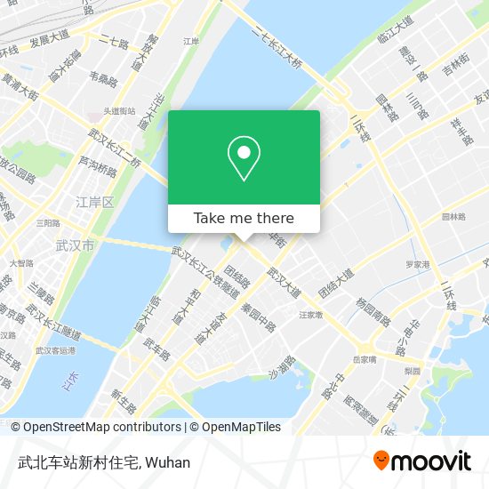 武北车站新村住宅 map