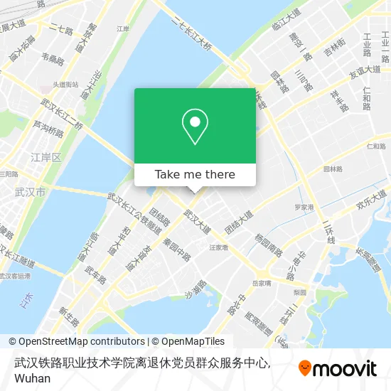 武汉铁路职业技术学院离退休党员群众服务中心 map