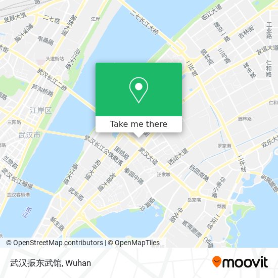 武汉振东武馆 map