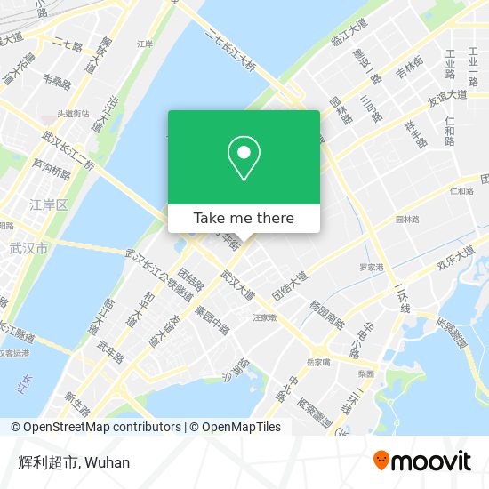 辉利超市 map