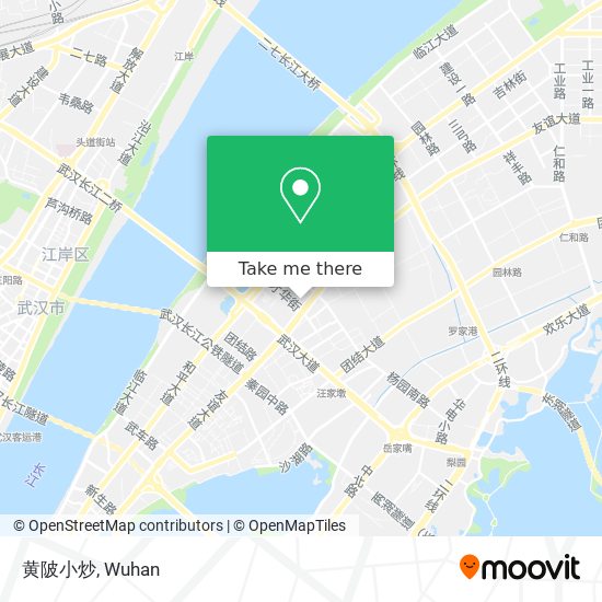 黄陂小炒 map