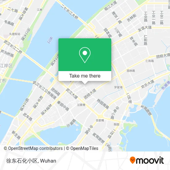徐东石化小区 map