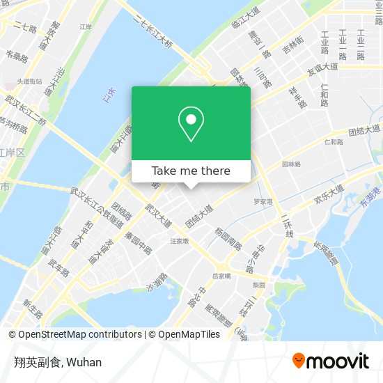 翔英副食 map