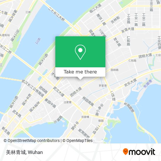 美林青城 map