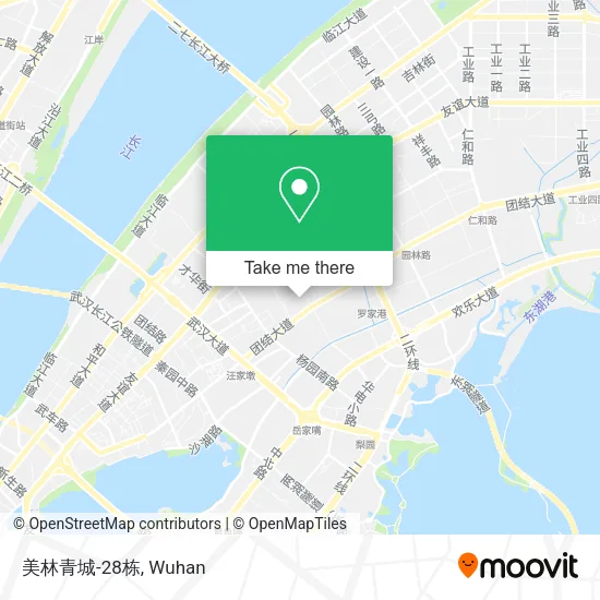 美林青城-28栋 map