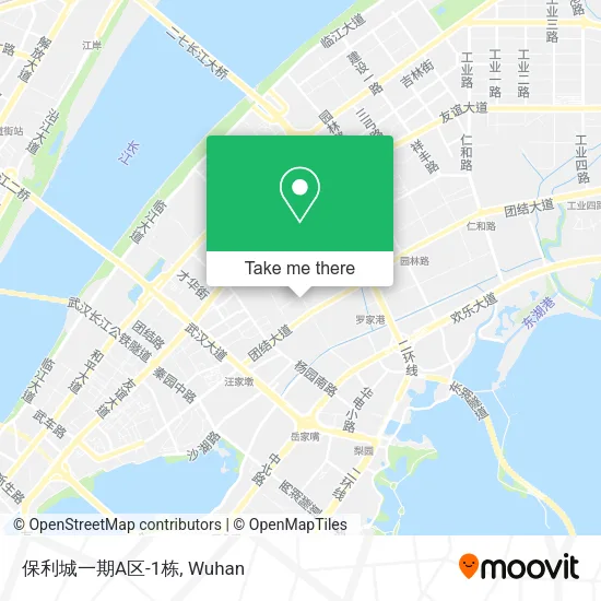 保利城一期A区-1栋 map